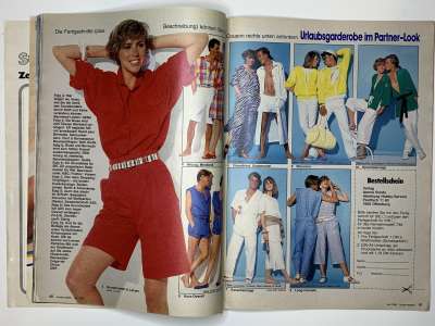 ���������� �21 ������� Burda 7/1984