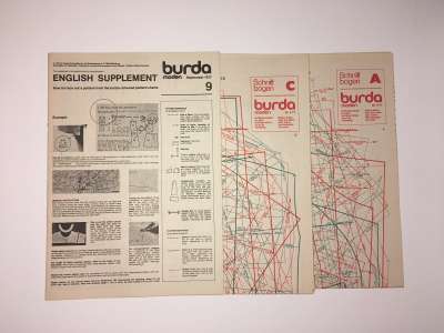 ���������� �47 ������� Burda 9/1977