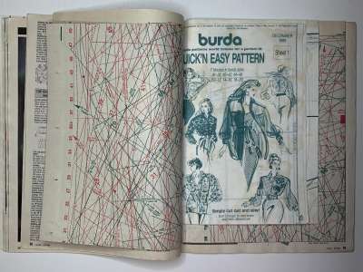���������� �21 ������� Burda 12/1989
