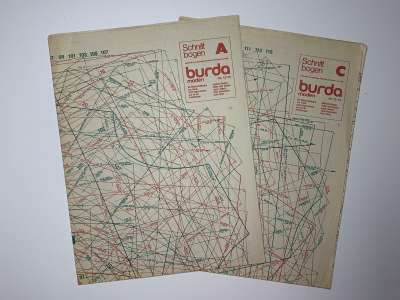 ���������� �67 ������� Burda 12/1975