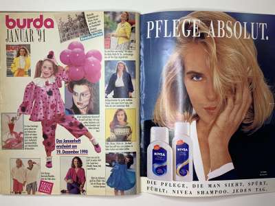 ���������� �72 ������� Burda 12/1990