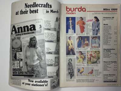 ���������� �2 ������� Burda 3/1986