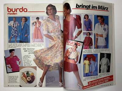 ���������� �41 ������� Burda 2/1985