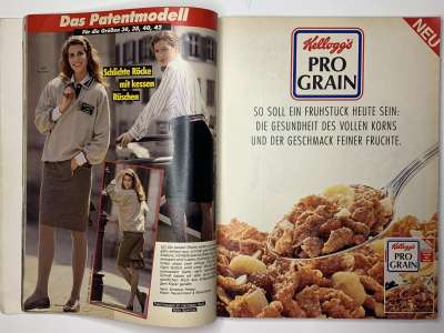 ���������� �21 ������� Burda 12/1987