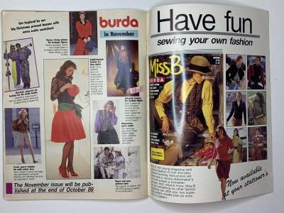���������� �38 ������� Burda 10/1989