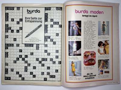 ���������� �74 ������� Burda 3/1972