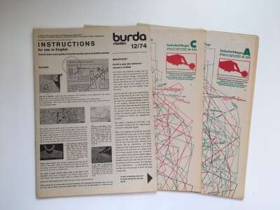 ���������� �3 ������� Burda 12/1974