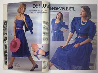 ���������� �5 ������� Burda 7/1985