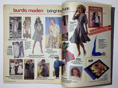 ���������� �45 ������� Burda 1/1988
