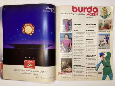 ���������� �1 ������� Burda 4/1992