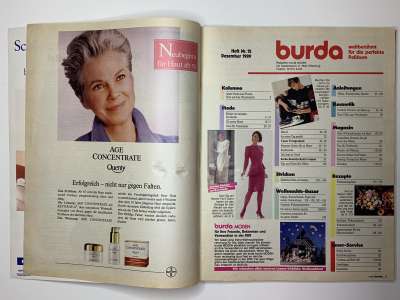 ���������� �1 ������� Burda 12/1989