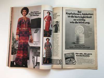 ���������� �21 ������� Burda 12/1975