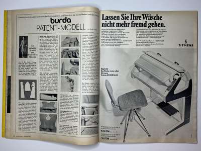���������� �23 ������� Burda 12/1970