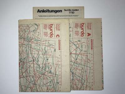 ���������� �47 ������� Burda 7/1983