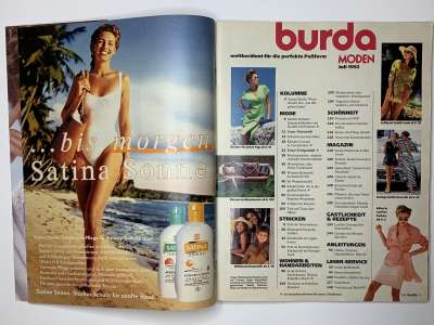 ���������� �2 ������� Burda 7/1992