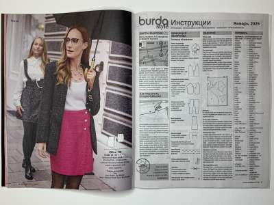 ���������� �14 ������� Burda 1/2025