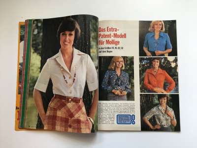 ���������� �28 ������� Burda 10/1974