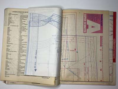 ���������� �34 ������� Burda 9/1992