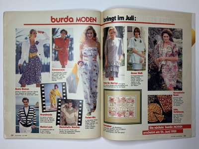 ���������� �84 ������� Burda 6/1988