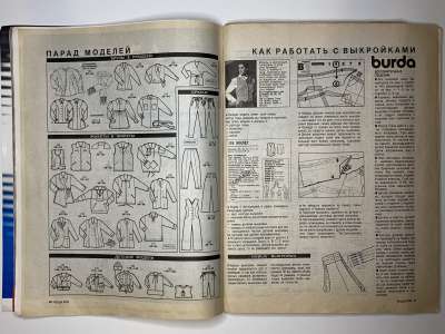 ���������� �21 ������� Burda 8/1994