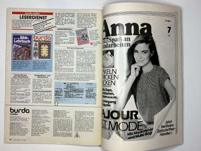 ���������� �46 ������� Burda 7/1984