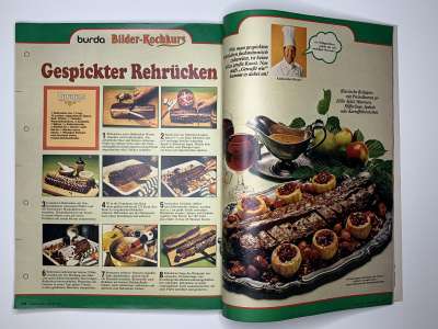 ���������� �124 ������� Burda 10/1977