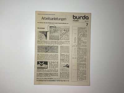 ���������� �48 ������� Burda 7/1973
