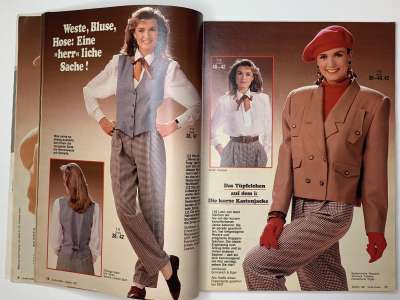 ���������� �8 ������� Burda 10/1987