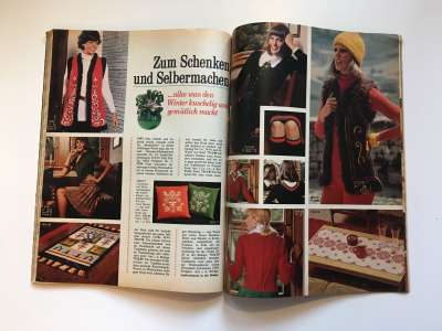���������� �28 ������� Burda 12/1973