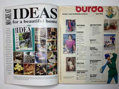 ���������� �1 ������� Burda 4/1992