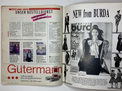 ���������� �58 ������� Burda 10/1988