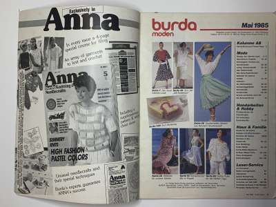 ���������� �1 ������� Burda 5/1985