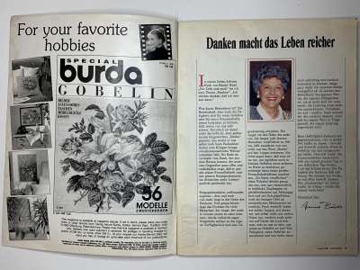���������� �1 ������� Burda 8/1988
