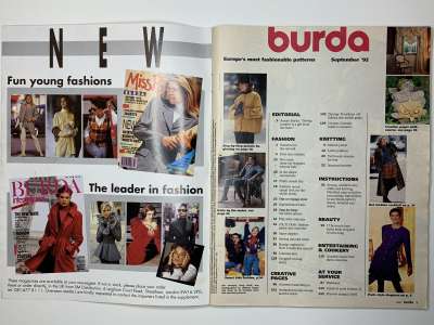 ���������� �1 ������� Burda 9/1992