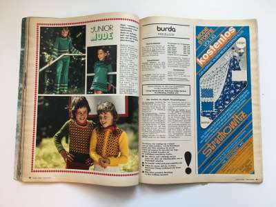 ���������� �28 ������� Burda 2/1974