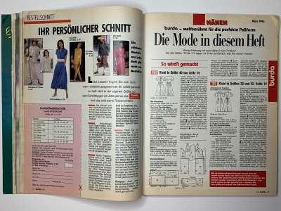 ���������� �37 ������� Burda 3/1990
