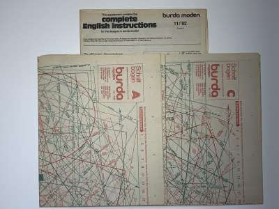 ���������� �52 ������� Burda 11/1982