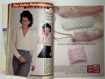 ���������� �21 ������� Burda 10/1987