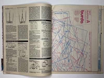 ���������� �17 ������� Burda 8/1991