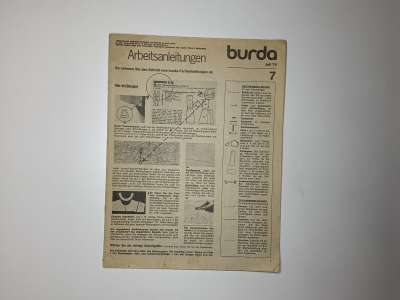 ���������� �48 ������� Burda 7/1974