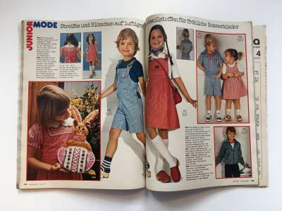 ���������� �45 ������� Burda 4/1977