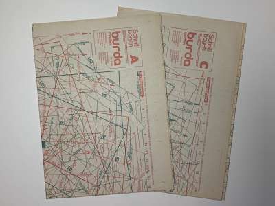 ���������� �50 ������� Burda 9/1985