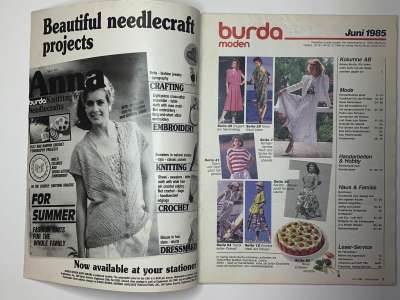 ���������� �4 ������� Burda 6/1985