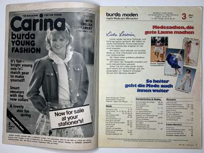 ���������� �1 ������� Burda 3/1981