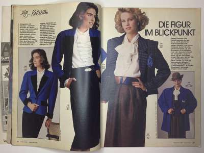 ���������� �14 ������� Burda 9/1985