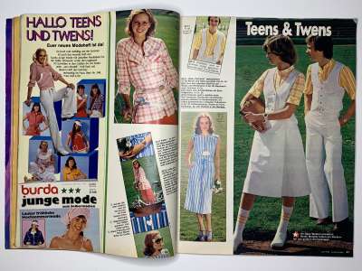 ���������� �21 ������� Burda 7/1976