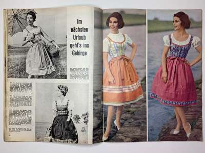 ���������� �25 ������� Burda 4/1961