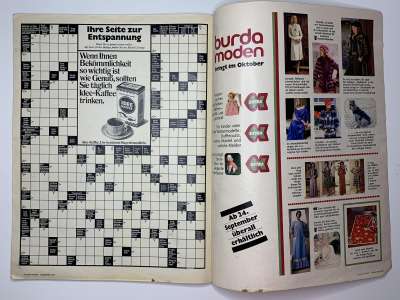 ���������� �49 ������� Burda 9/1975