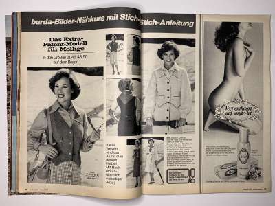 ���������� �22 ������� Burda 8/1976