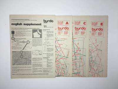 ���������� �54 ������� Burda 11/1977